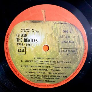 Doble vinilo THE BEATLES 1962-1966