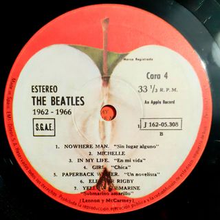 Doble vinilo THE BEATLES 1962-1966