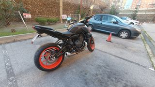 Yamaha MT-07( A2) 2022 Edición Limitada Gris Nardo