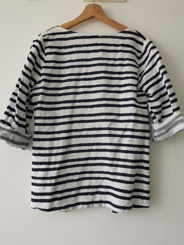 Chaqueta de lino talla única