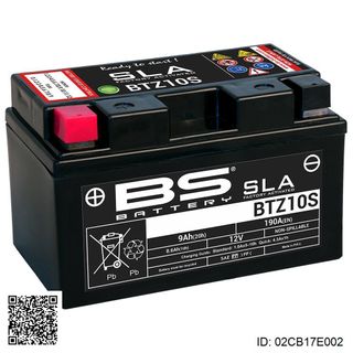 Bateria SLA BTZ10S (FA) Max para motos c 02CB