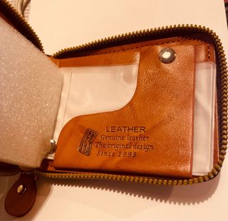 cartera billetera monedero piel