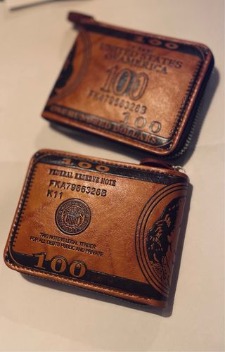 cartera billetera monedero piel