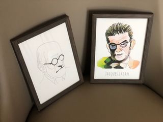 Freud y Lacan Psicoanálisis Arte Despacho
