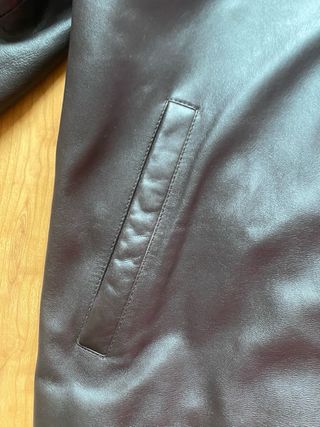 Chaqueta de piel de hombre. 