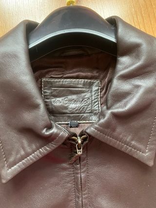 Chaqueta de piel de hombre. 