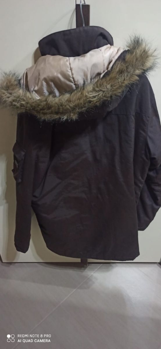 Cappotto Slam con cappuccio L