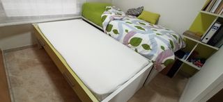 Conjunto Cama nido 190x90 con complementos