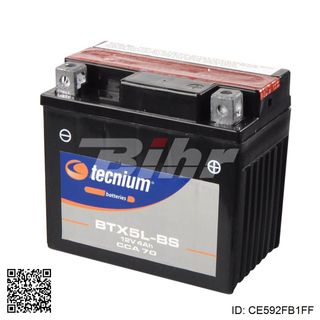 Batería BTX5L-BS SIN MANTENIMIENTO para  CE59