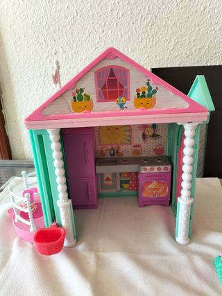 Casa mini Barbie y columpio barbie chelsea