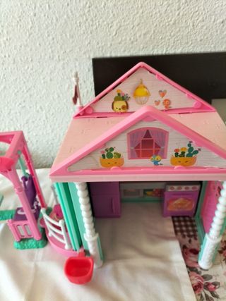 Casa mini Barbie y columpio barbie chelsea