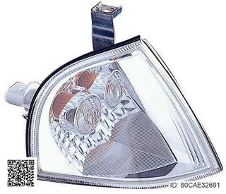 Faro y piloto delantero derecho transpar 80CA