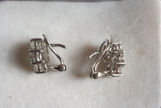 Pendientes y anillo plata