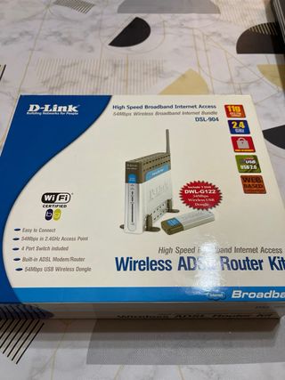 router d-link dsl-904 mas dongle usb