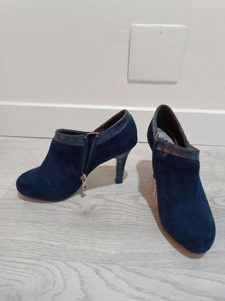 Zapatos de vestir azul 
