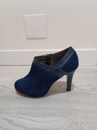Zapatos de vestir azul 