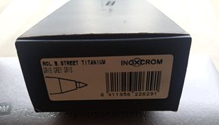 PLUMA Y BOLIGRAFO INOXCROM R.W. STREET TITANIUN