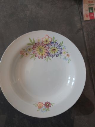 Set di piatti anni 70