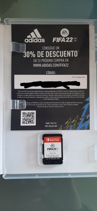 Juego Nintendo switch  fifa 22