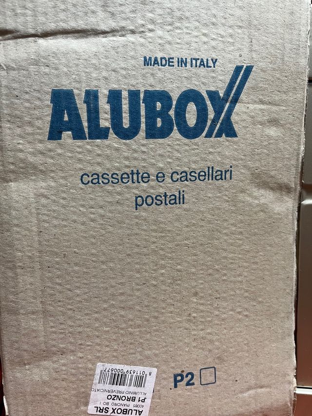 cassetta postale  Alubox
