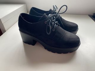 botines negros