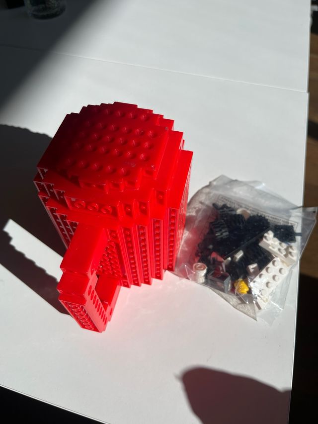 Taza lego con figura