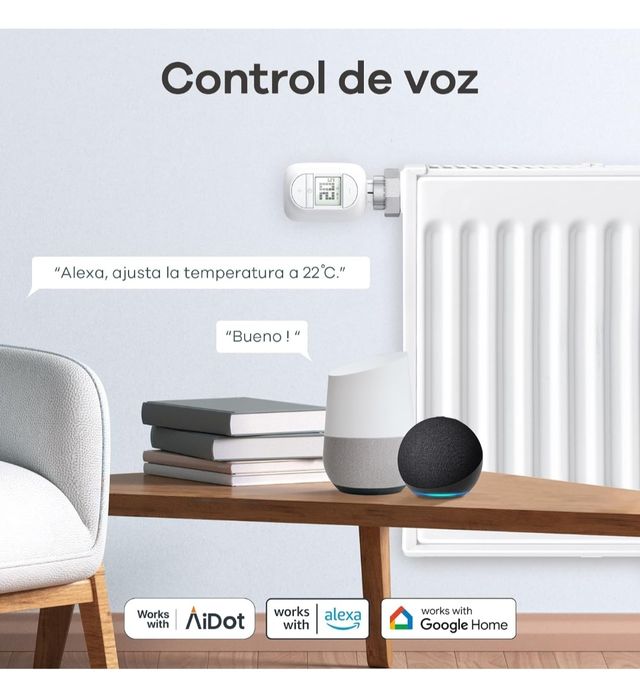 Linkind Válvula Termostato de Radiador WiFi.