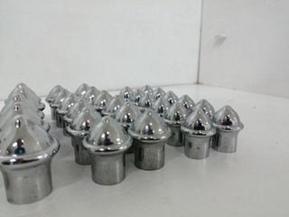 Lote 60 terminales cortinas plástico surtidos