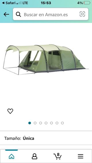 tienda de campaña Vango