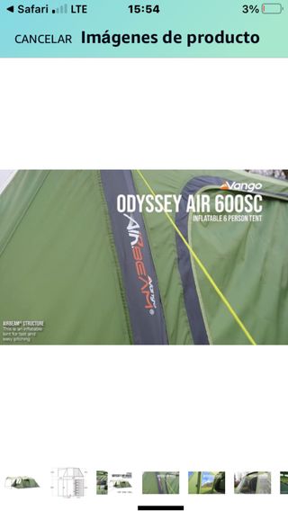 tienda de campaña Vango