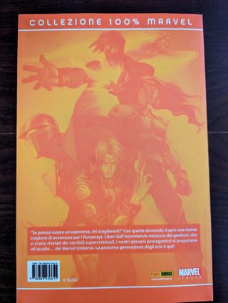Collezione 100% Marvel Runaways vol.1 2 3