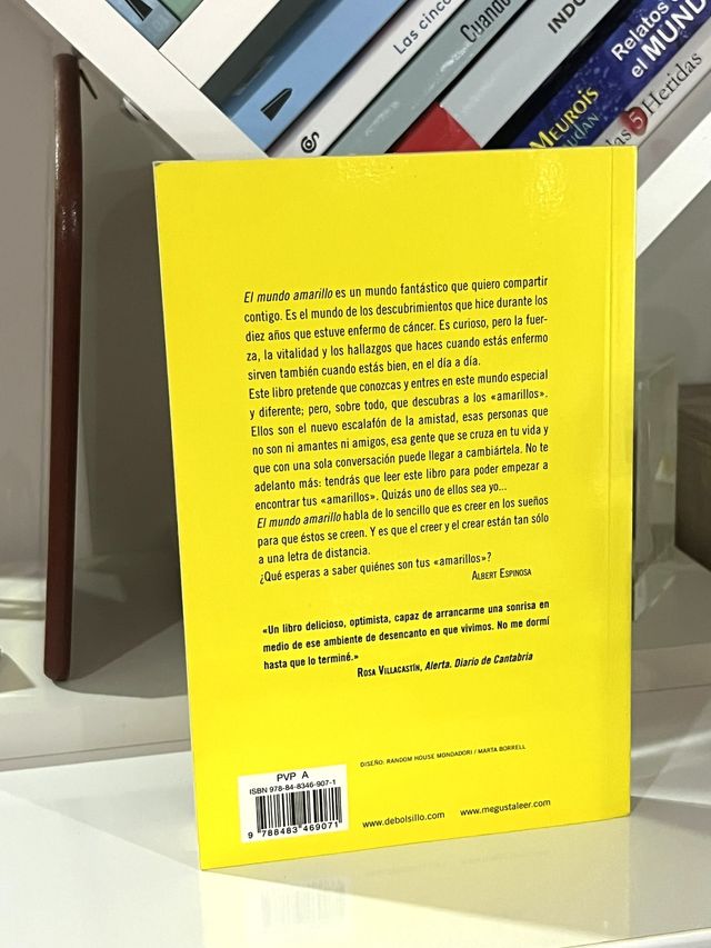 Libro el Mudo Amarillo - Cáncer