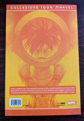 Collezione 100% Marvel Runaways Vol. 4 5 6