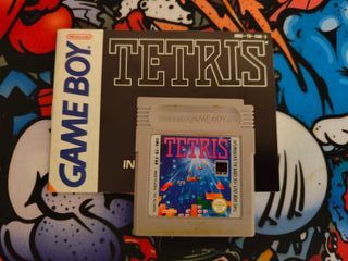 Juego Game boy y manual tetris