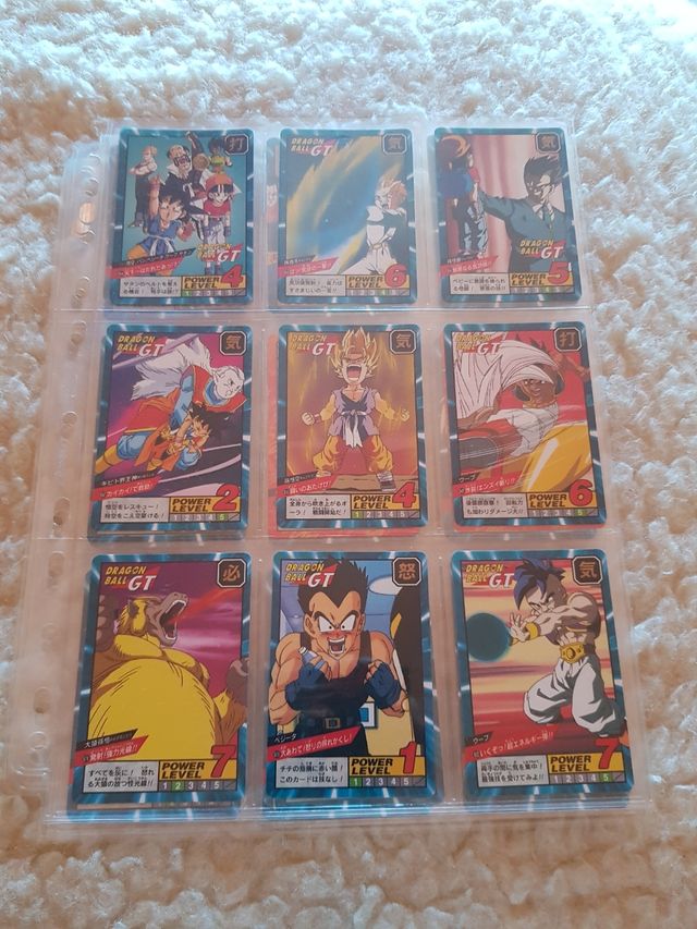 cartas dragon ball