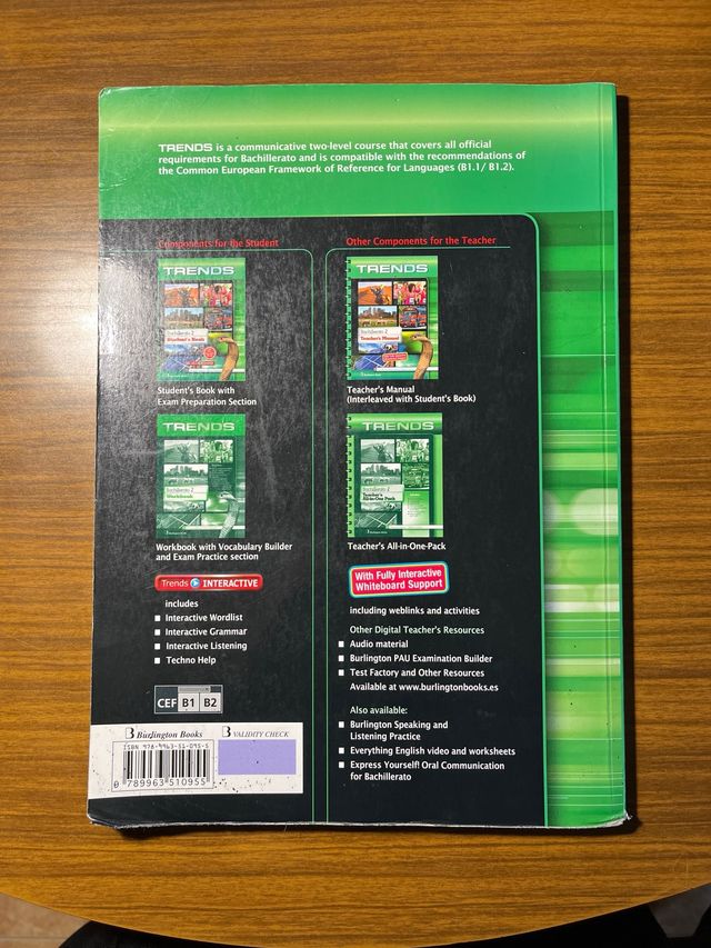 Libro de inglés 2 de bach