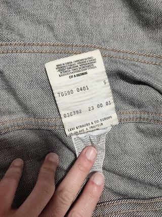 Cazadora vaquera levis