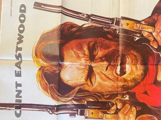 EL FUERA DE LA LEY CLINT EASTWOOD poster original