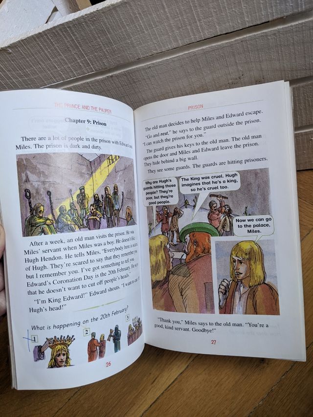 Libri in inglese Confezione da 5 opuscoli