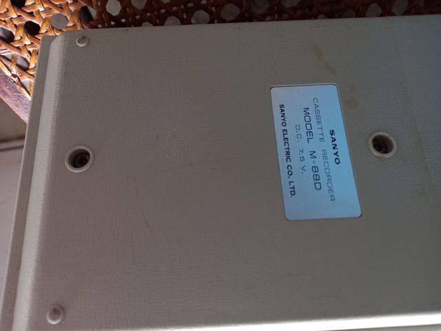 Cassette-recorder🌼💛🌼vintage Sanyo