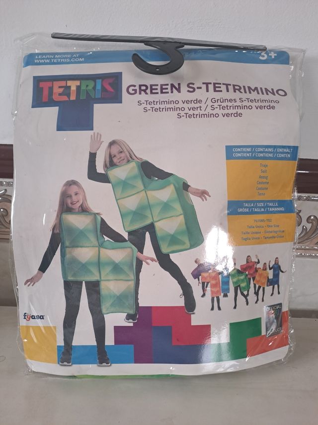 Disfraz niño TETRIS