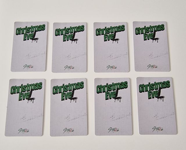 Stray Kids - Photocards Christmas Evel