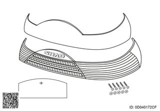 Recambio de catadióptrico para baúl SH46 0D04