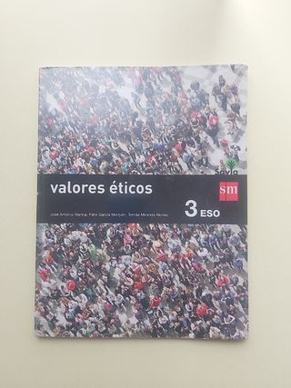 Libro Valores eticos 3ESO.