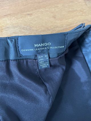 Minifalfa 100% piel. T34. Mango