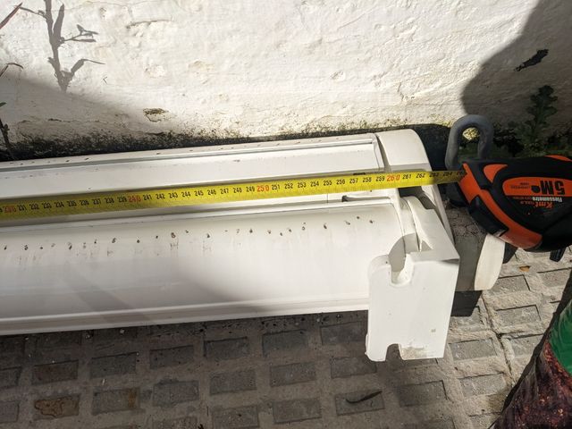 Toldo brazo extensible