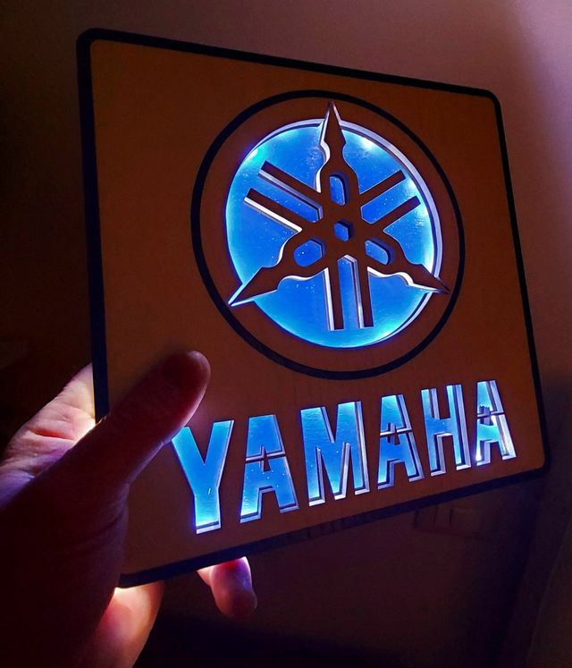 Yamaha logo led