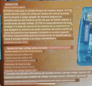 Medidor de voltaje baterías 