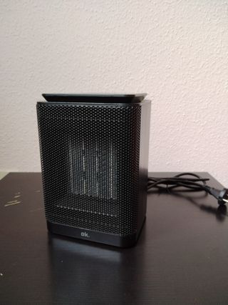 Calefactor cerámico marca OK --- 1 año de garantía