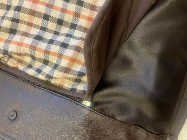 Chaqueton piel hombre